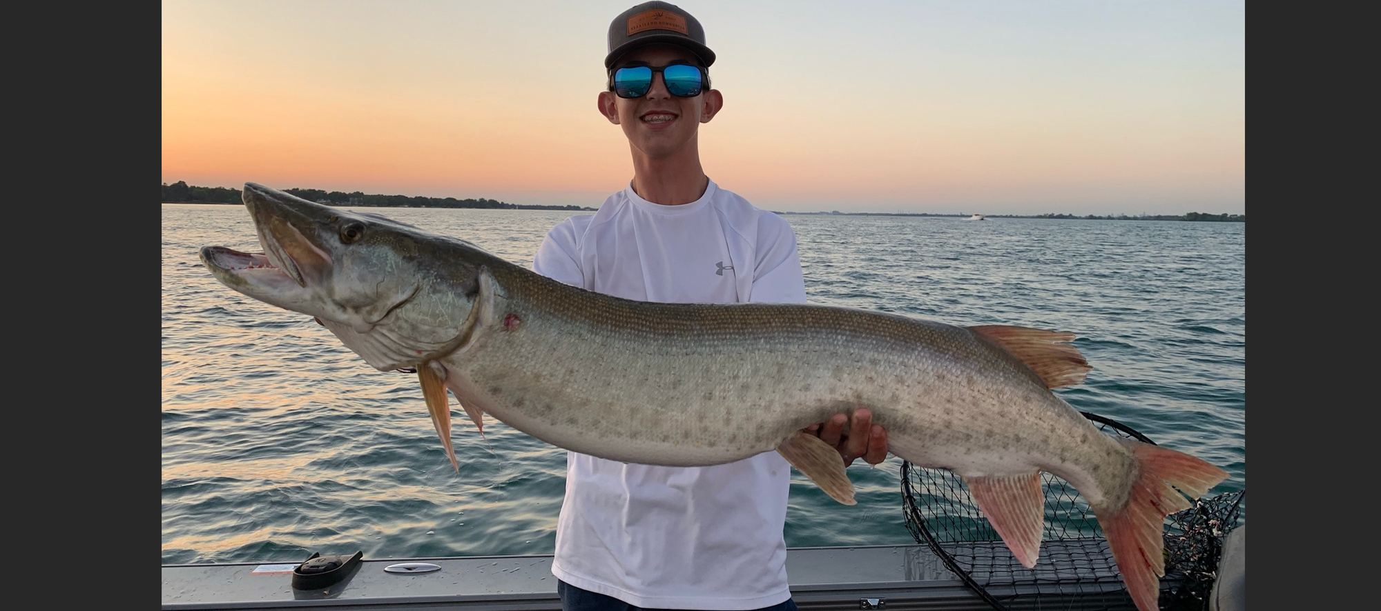 Muskie 10 with Captain Brad Haggit from Greenhead Guide Services