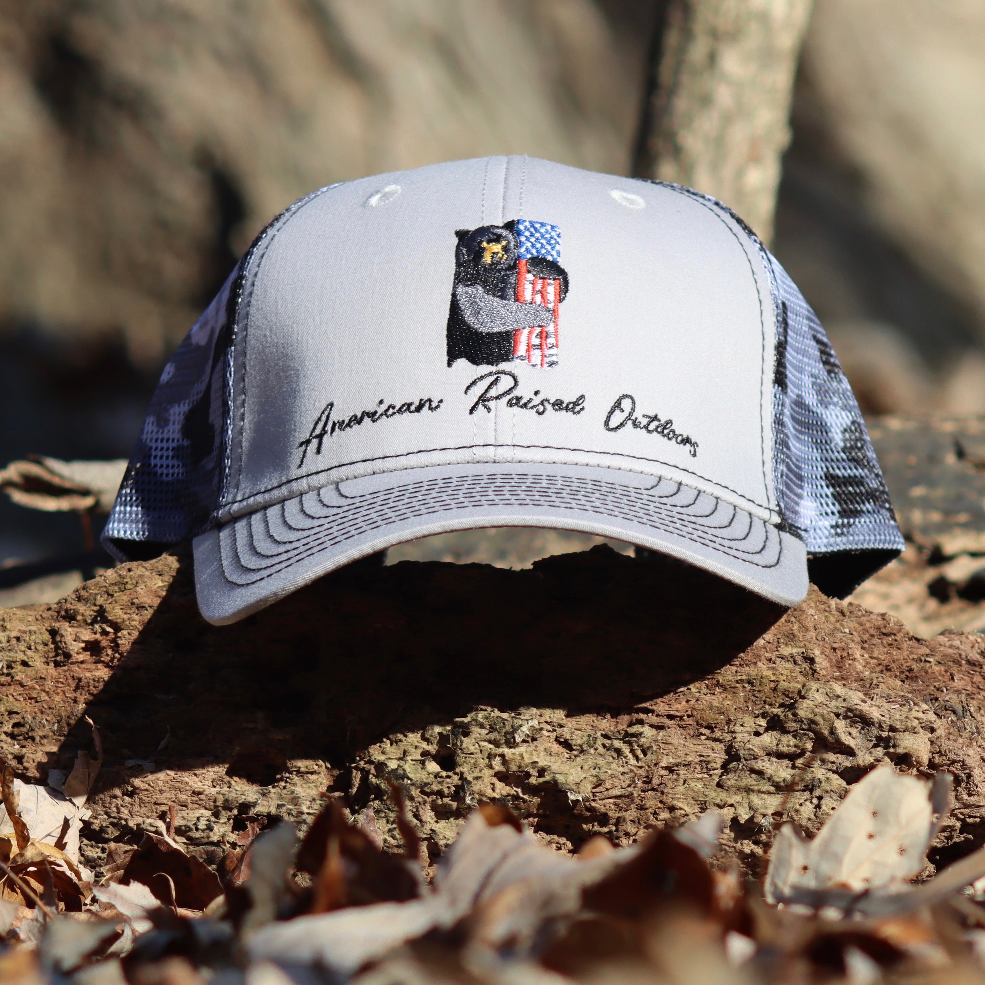 BLACK BEAR HAT – American Raised Outdoors