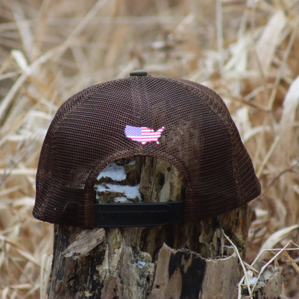 Rack 2.0 5 Panel Snapback- Bottomland Camo