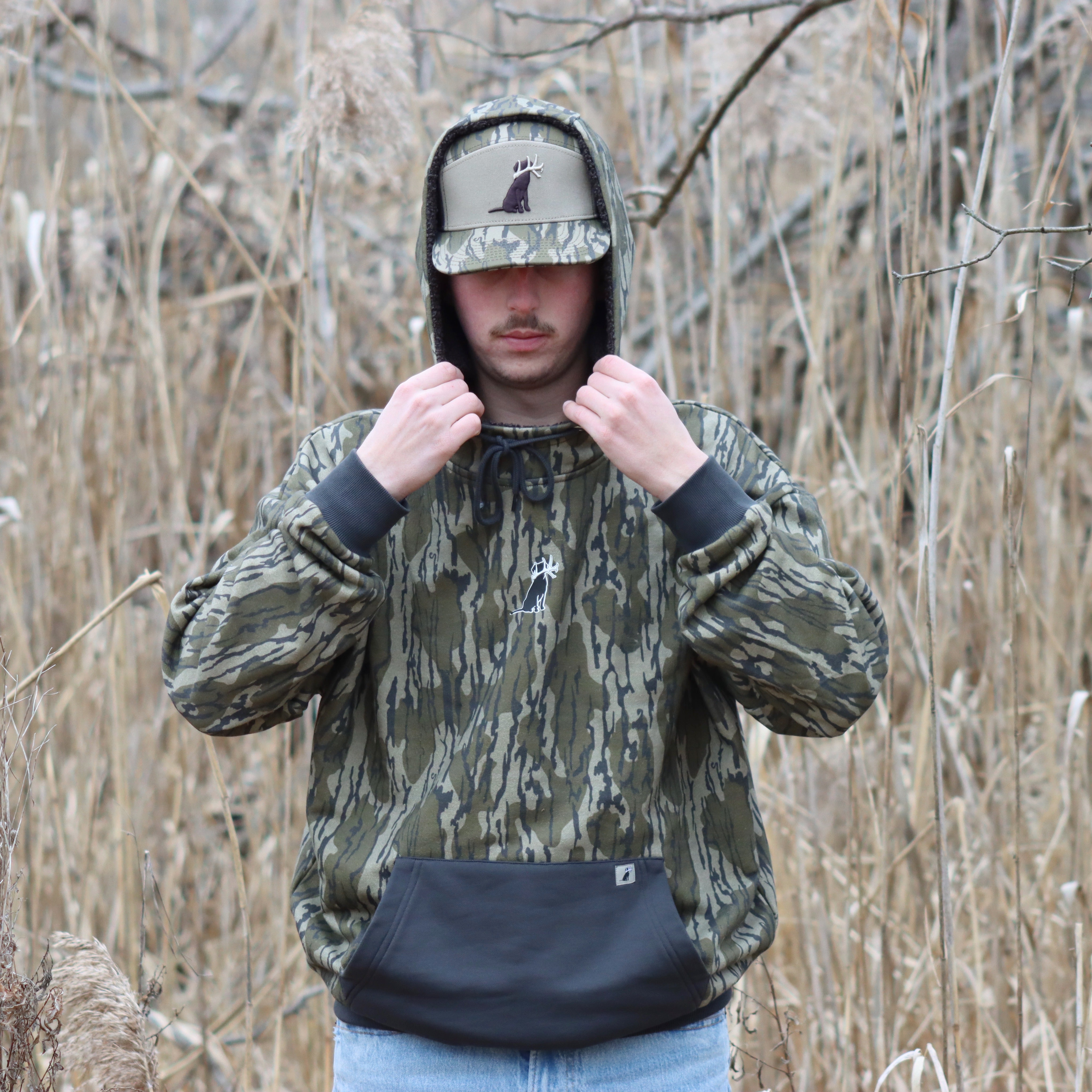 Mossy oak cheap flag hoodie